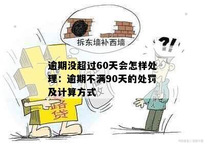 逾期没超过60天会怎样处理：逾期不满90天的处罚及计算方式