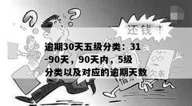 逾期30天五级分类：31-90天，90天内，5级分类以及对应的逾期天数