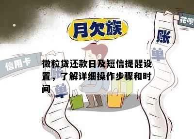 微粒贷还款日及短信提醒设置，了解详细操作步骤和时间