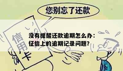 没有提醒还款逾期怎么办：征信上的逾期记录问题？