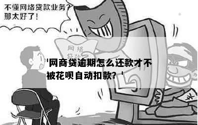 '网商贷逾期怎么还款才不被花呗自动扣款？'