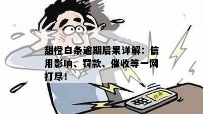 甜橙白条逾期后果详解：信用影响、罚款、催收等一网打尽！