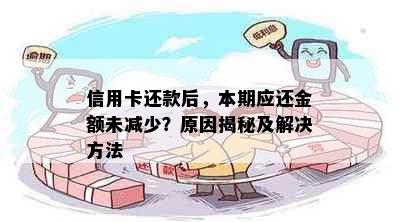 信用卡还款后，本期应还金额未减少？原因揭秘及解决方法