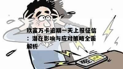 玖富万卡逾期一天上报征信：潜在影响与应对策略全面解析