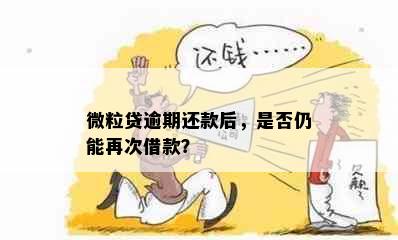 微粒贷逾期还款后，是否仍能再次借款？