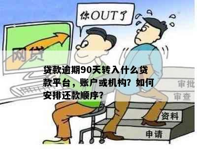 贷款逾期90天转入什么贷款平台，账户或机构？如何安排还款顺序？