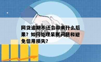 网贷逾期不还会带来什么后果？如何处理呆账问题和避免信用损失？