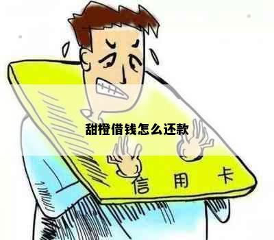 甜橙借钱怎么还款