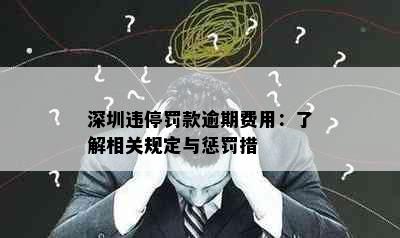 深圳违停罚款逾期费用：了解相关规定与惩罚措