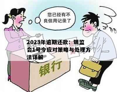 2023年逾期还款：银监会1号令应对策略与处理方法详解