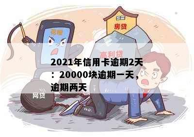 2021年信用卡逾期2天：20000块逾期一天，逾期两天