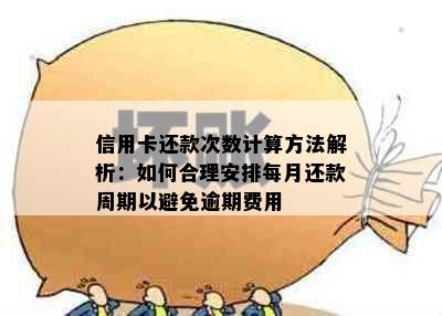 信用卡还款次数计算方法解析：如何合理安排每月还款周期以避免逾期费用