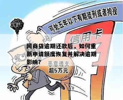 网商贷逾期还款后，如何重新申请额度恢复并解决逾期影响？