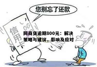 网商贷逾期800元：解决策略与建议，影响及应对