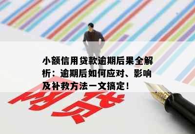 小额信用贷款逾期后果全解析：逾期后如何应对、影响及补救方法一文搞定！