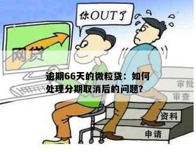 逾期66天的微粒贷：如何处理分期取消后的问题？