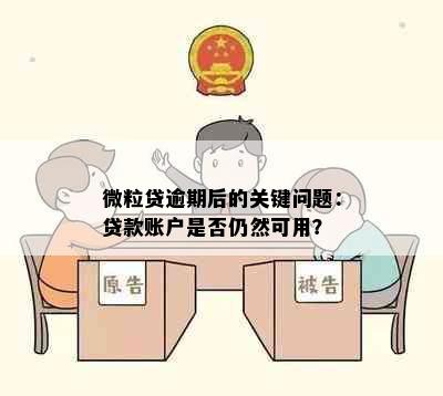 微粒贷逾期后的关键问题：贷款账户是否仍然可用？