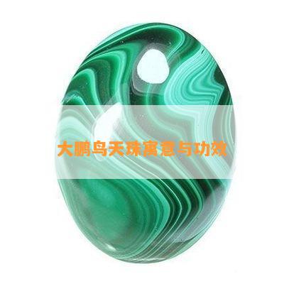 大鹏鸟天珠寓意与功效_翡翠资讯_翡翠频道