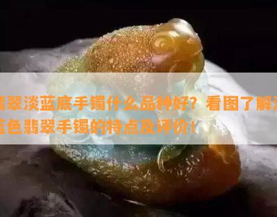 翡翠淡蓝底手镯什么品种好？看图了解淡蓝色翡翠手镯的特点及评价！