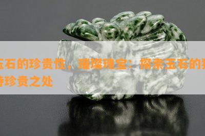 玉石的珍贵性，璀璨瑰宝：探索玉石的独特珍贵之处