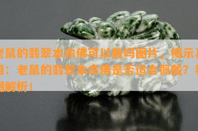 老鼠的翡翠本命佛可以戴吗图片，揭示真相：老鼠的翡翠本命佛是否适合佩戴？看图解析！