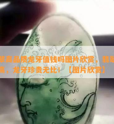 翡翠高品质龙牙值钱吗图片欣赏，翡翠品质高，龙牙珍贵无比！【图片欣赏】