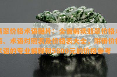 翡翠价格术语图片：全面解读翡翠价格术语、术语对照表及价格表大全，附带价格术语的专业解释和5800元的价格参考