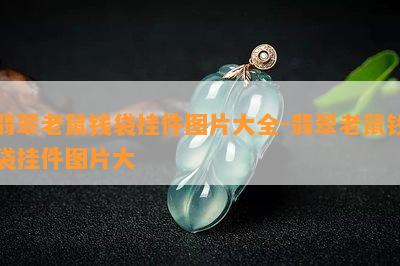 翡翠老鼠钱袋挂件图片大全-翡翠老鼠钱袋挂件图片大