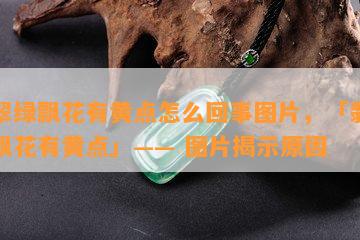 翡翠绿飘花有黄点怎么回事图片，「翡翠绿飘花有黄点」—— 图片揭示原因