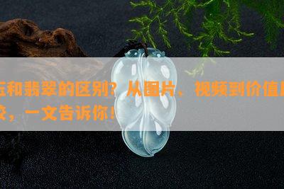 玉和翡翠的区别？从图片、视频到价值比较，一文告诉你！