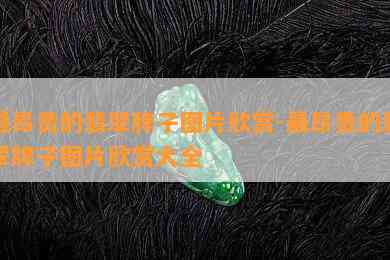 最昂贵的翡翠牌子图片欣赏-最昂贵的翡翠牌子图片欣赏大全