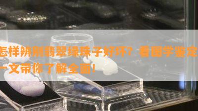 怎样辨别翡翠绿珠子好坏？看图学鉴定，一文带你了解全面！