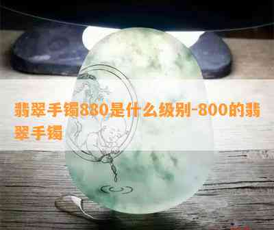 翡翠手镯880是什么级别-800的翡翠手镯