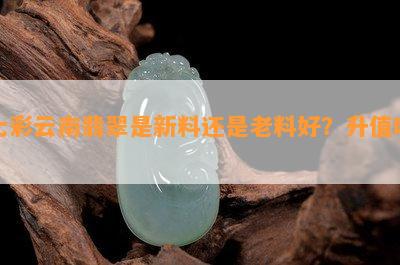 七彩云南翡翠是新料还是老料好？升值吗？