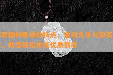 翡翠糯种飘绿的特点、鉴别方法与购买建议，助您轻松挑选优质翡翠