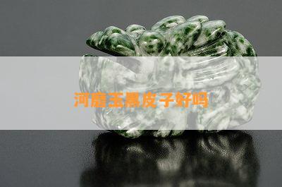 河磨玉黑皮子好吗