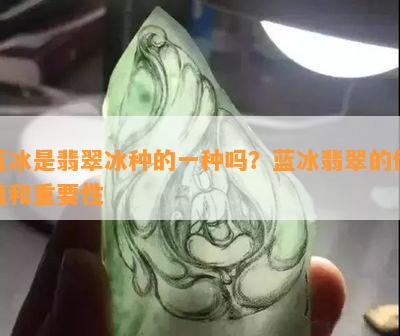 蓝冰是翡翠冰种的一种吗？蓝冰翡翠的价值和重要性