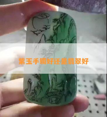 紫玉手镯好还是翡翠好