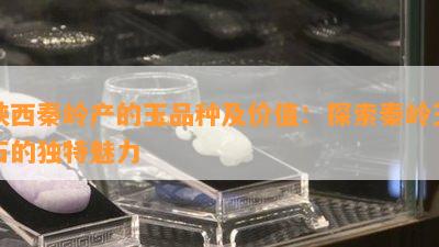 陕西秦岭产的玉品种及价值：探索秦岭玉石的独特魅力