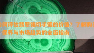 如何评估翡翠镶切手镯的价值？了解购买、保养与市场趋势的全面指南