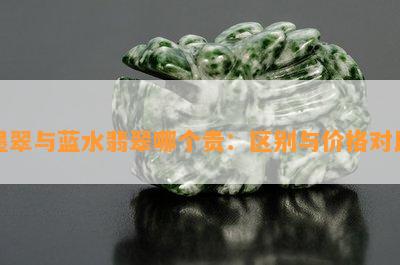 墨翠与蓝水翡翠哪个贵：区别与价格对比